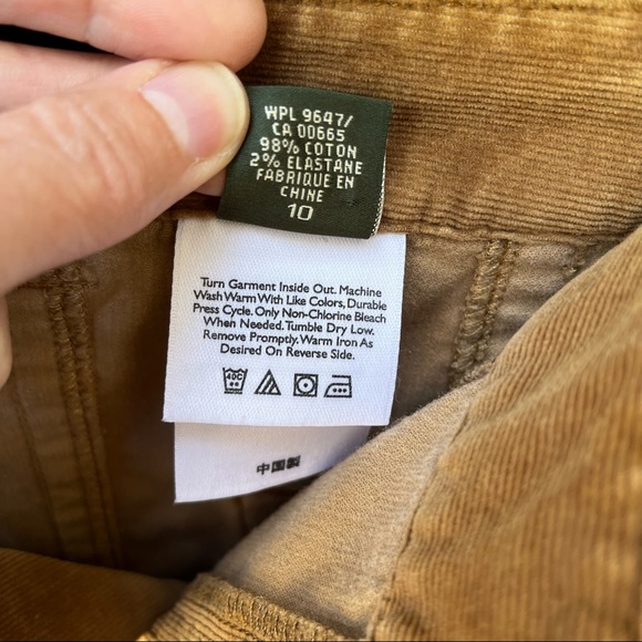 Eddie Bauer Pinwale Corduroy Skirt Sz 10 - Picture 4 of 13